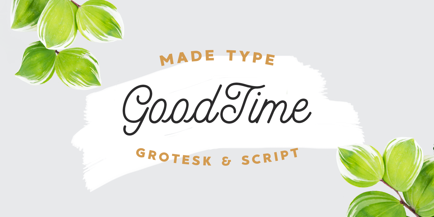 MADE GoodTime Script Font preview