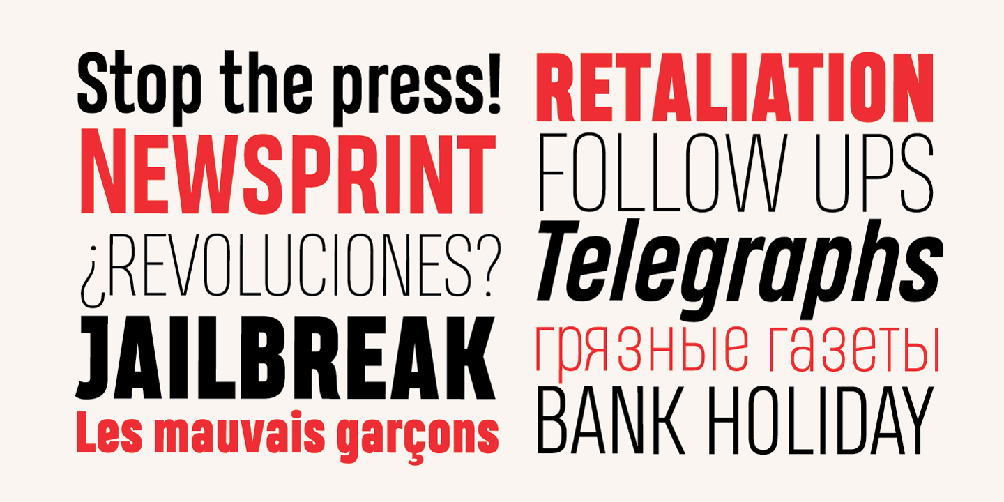 Heading Pro ExtraBold Italic Font preview
