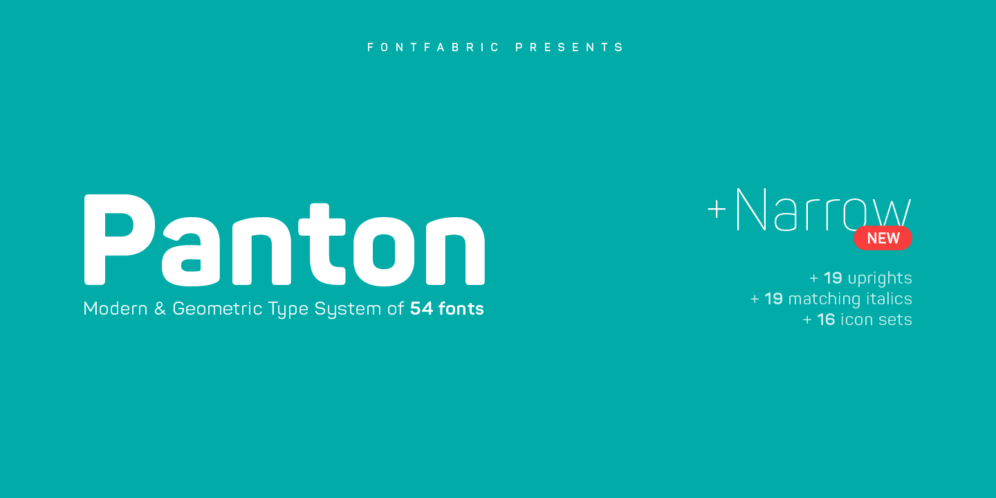 Panton  Regular Font preview