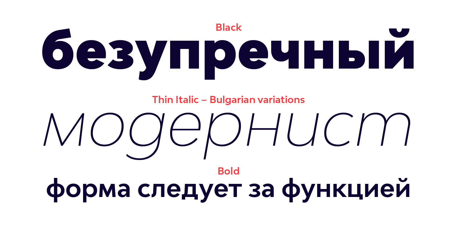 Bw Modelica Hairline Font preview