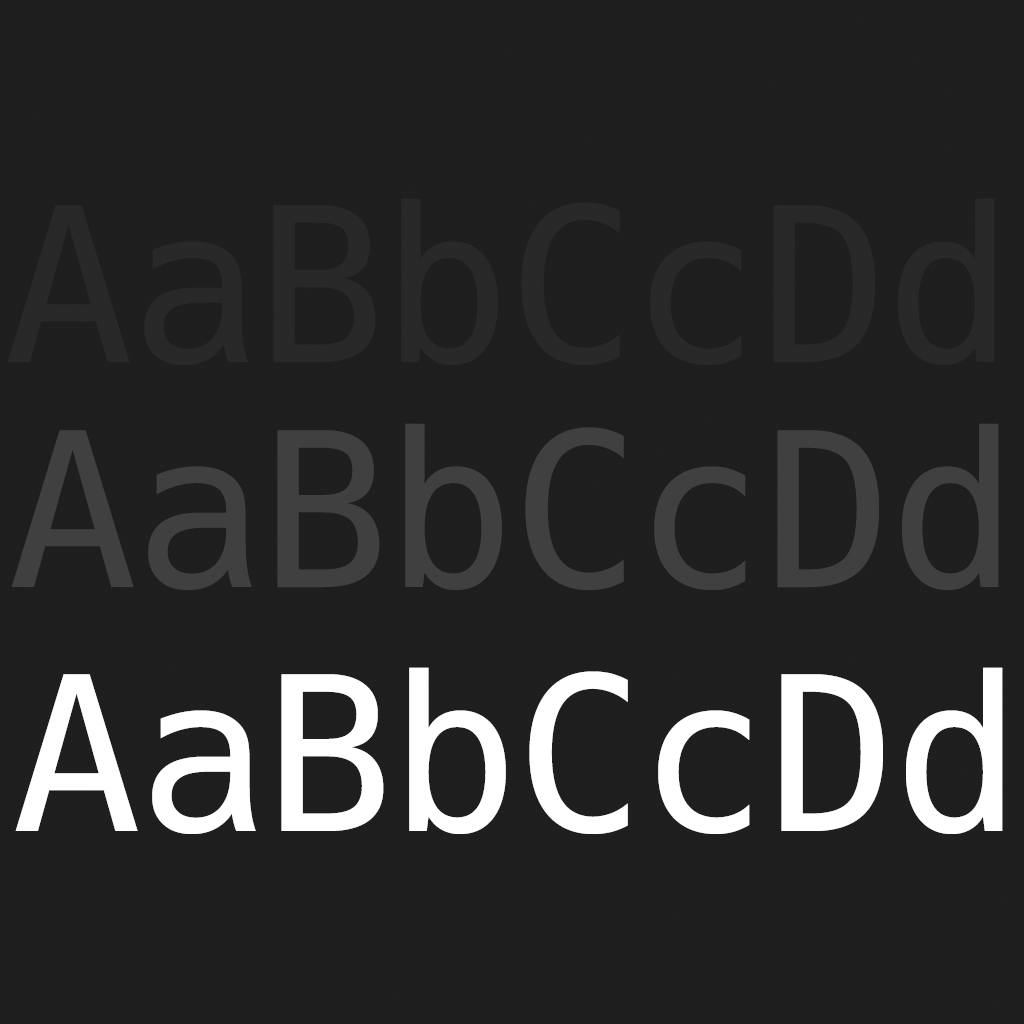 Hack Bold Font preview