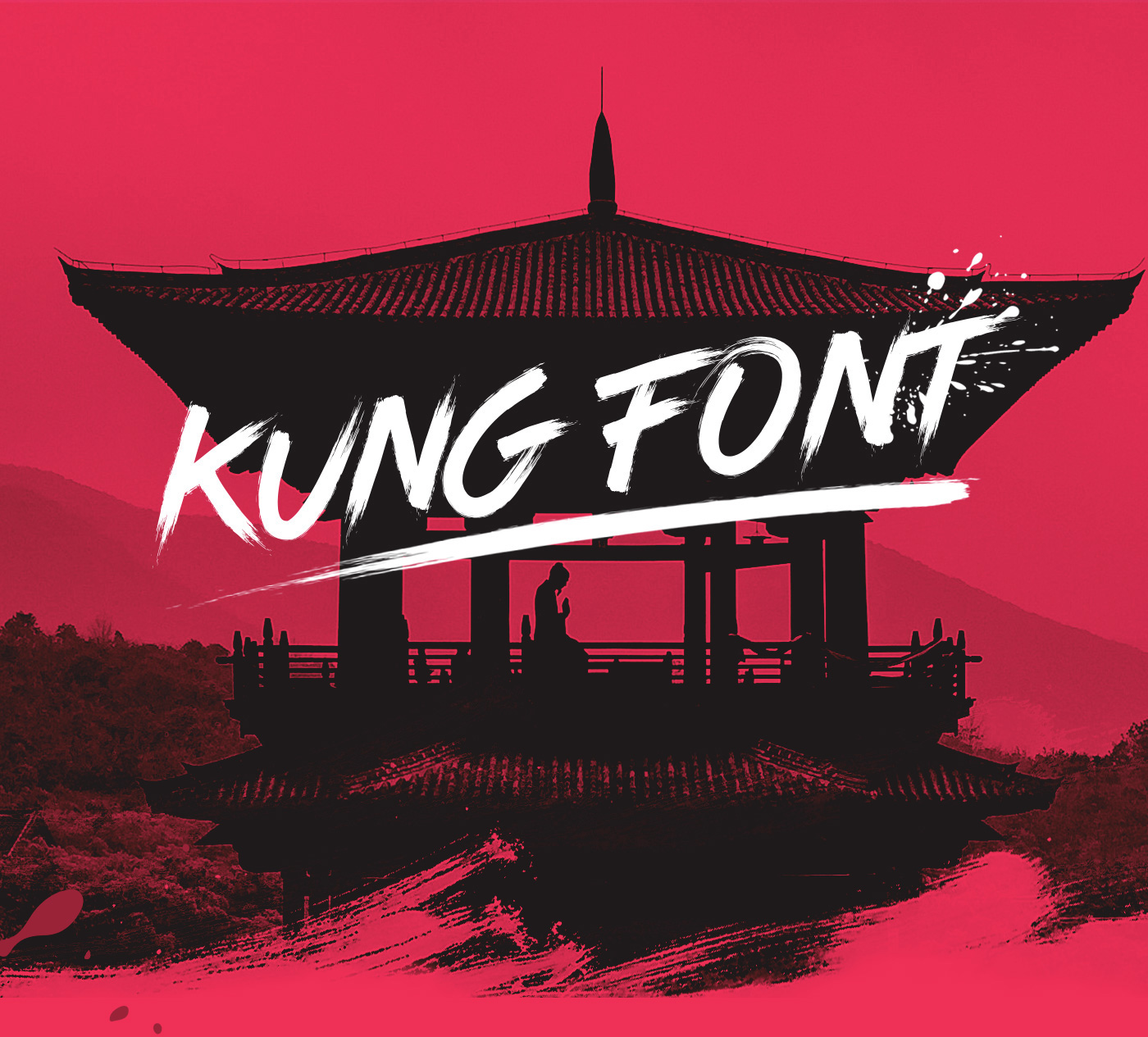 Kungfont Regular Font preview