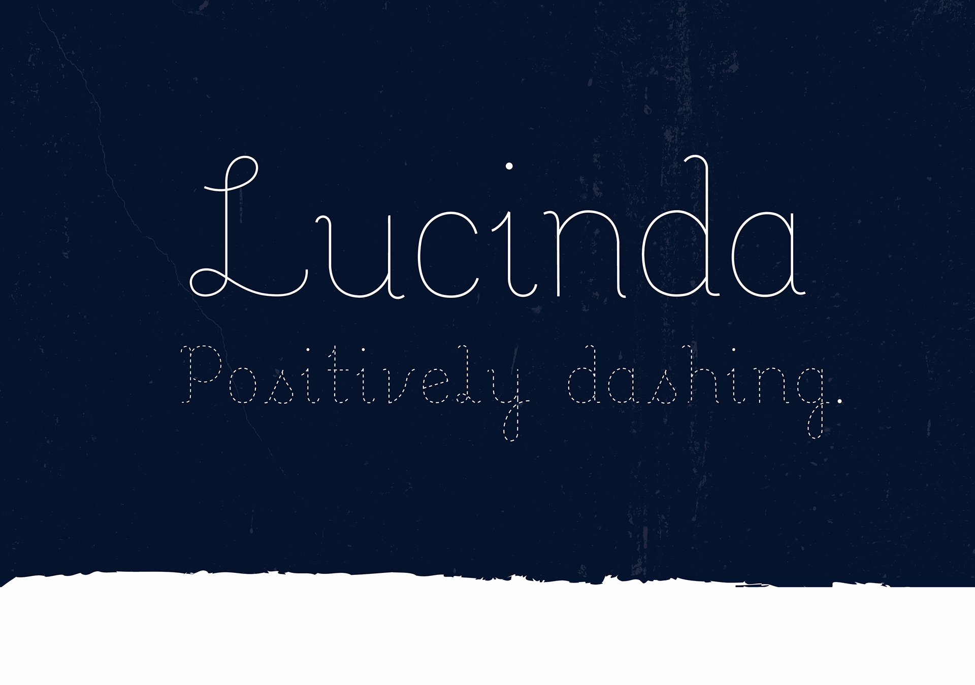 Lucinda Medium Font preview
