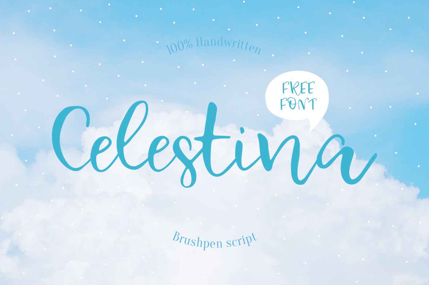 Celestina Regular Font preview