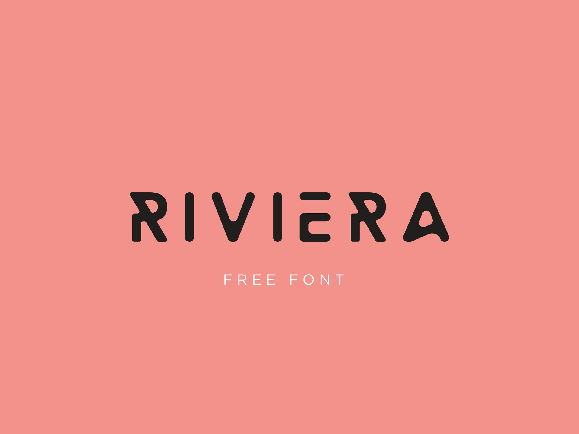 Riviera Regular Font preview