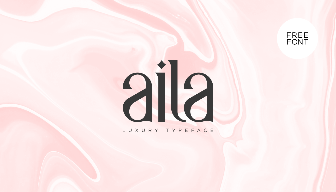 Aila Regular Font preview