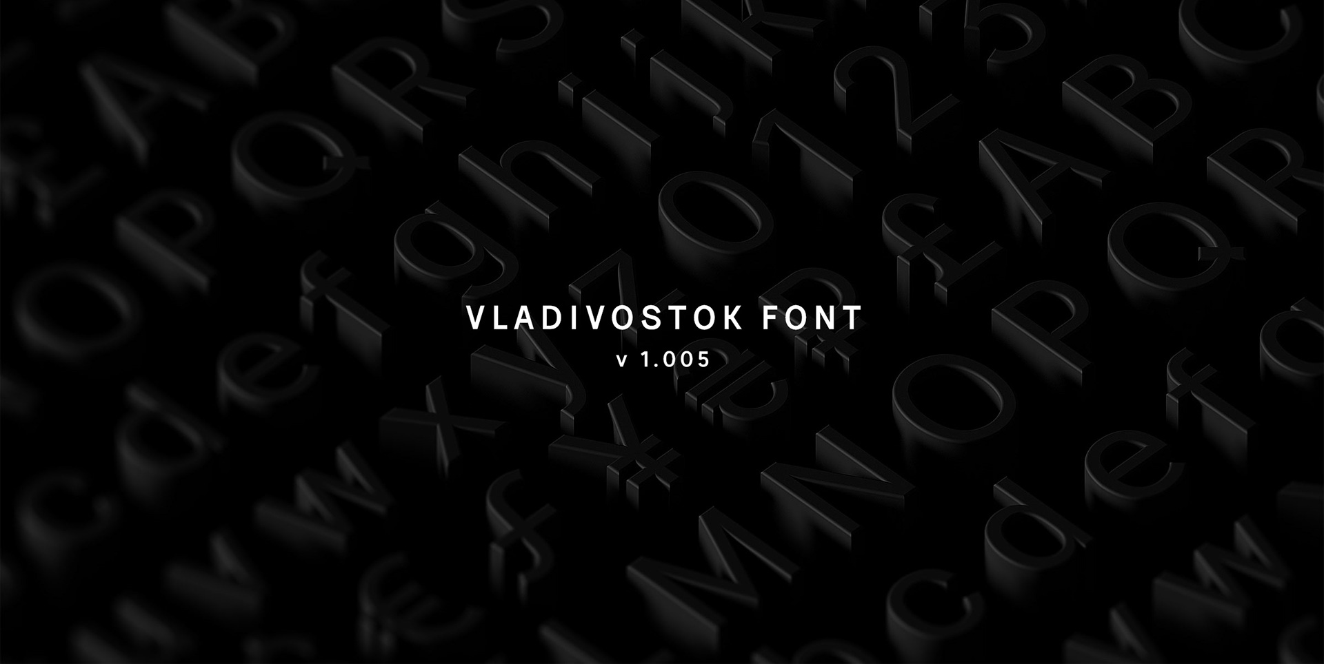 Vladivostok Font preview