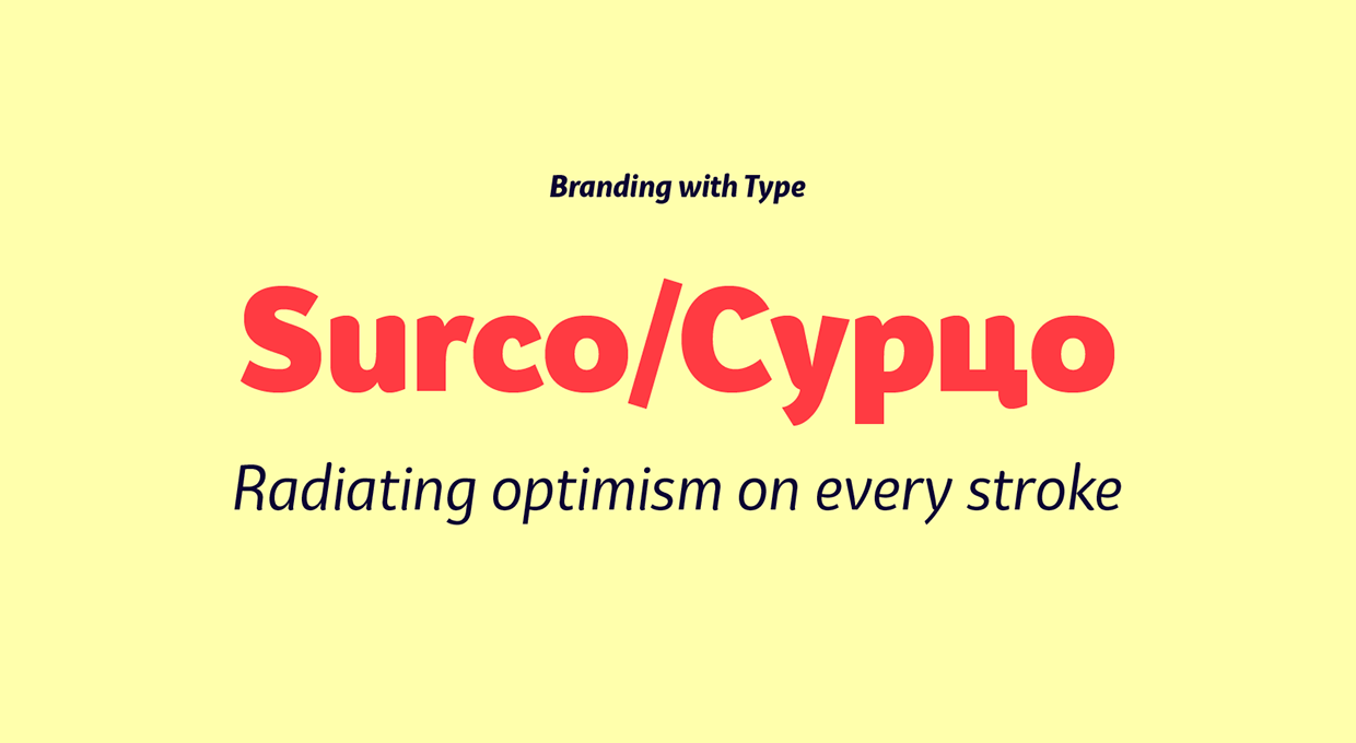 Surco Medium Font preview