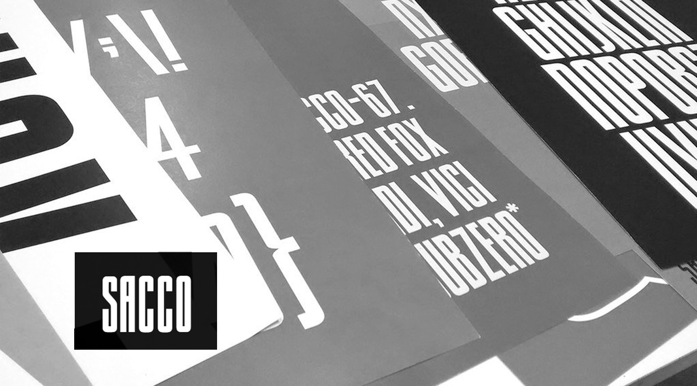 Sacco Font preview