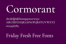 Cormorant Font preview