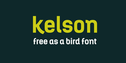Kelson Sans Bold Font preview