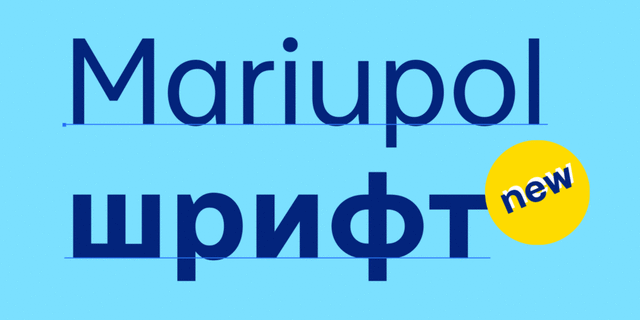 Mariupol Font preview