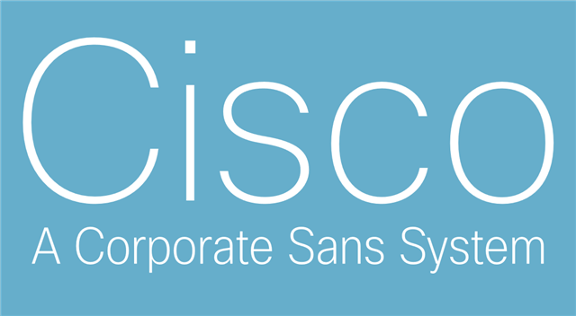 Cisco Sans Extra Light Oblique Font preview