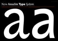 Anselm Sans Medium Font preview
