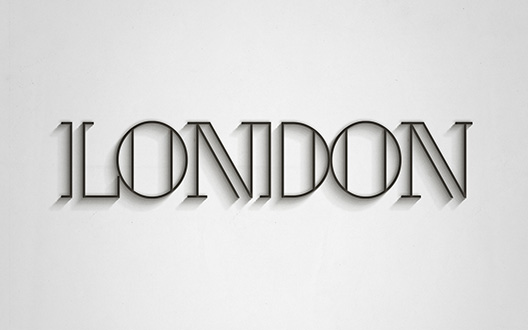 London Medium Font preview