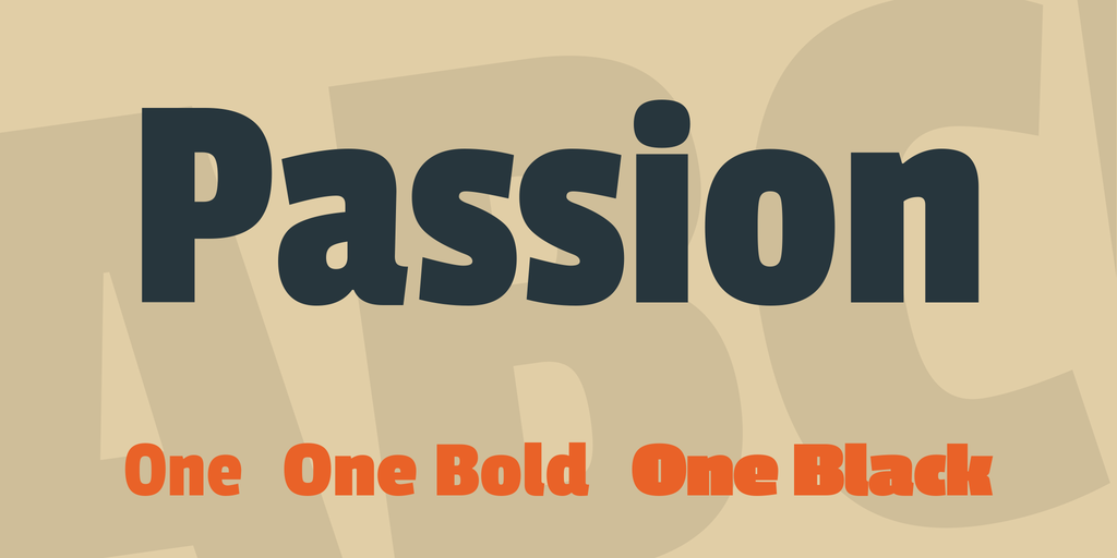 Passion One Regular Font preview
