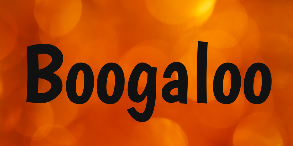 Boogaloo Regular Font preview