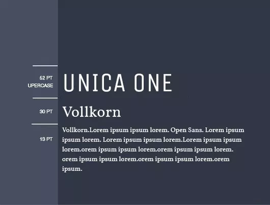 Unica One Regular Font preview