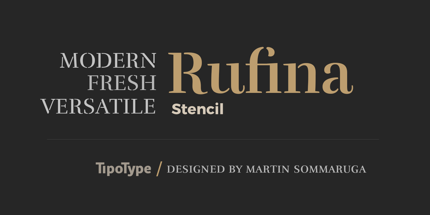 Rufina Font preview