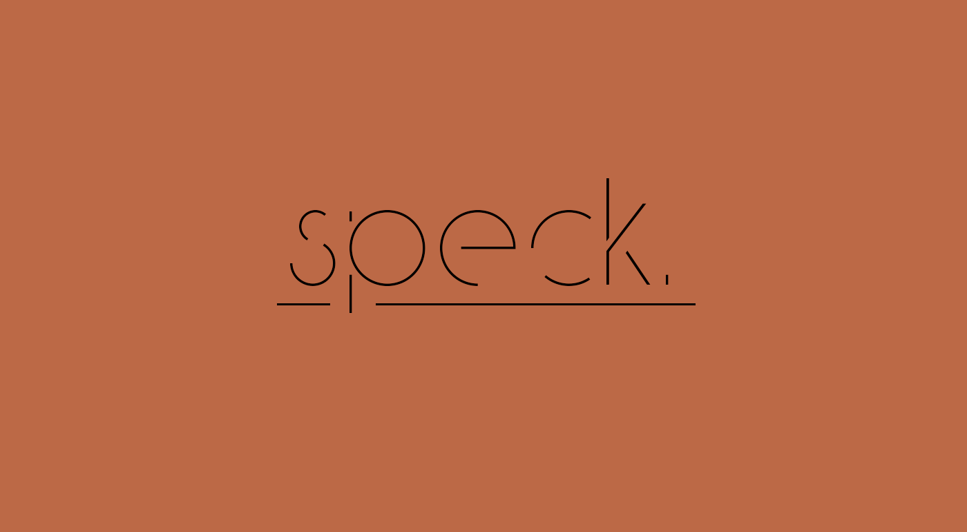 Speck Display Font preview