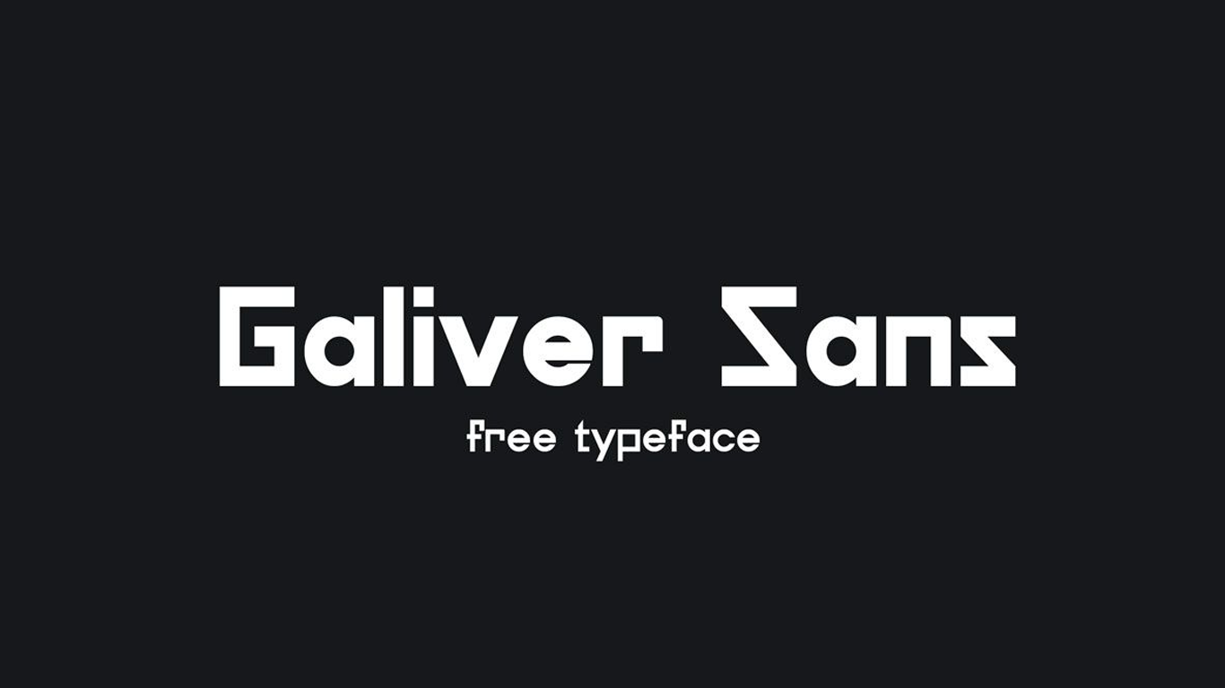 Galiver Sans Regular Font preview