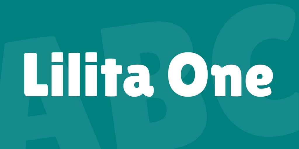 Lilita One Regular Font preview