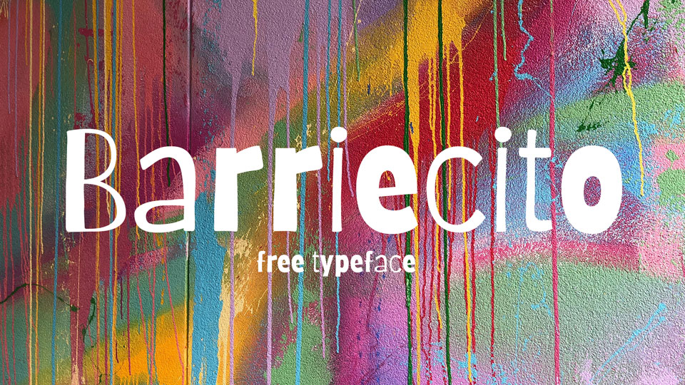 Barriecito Font preview