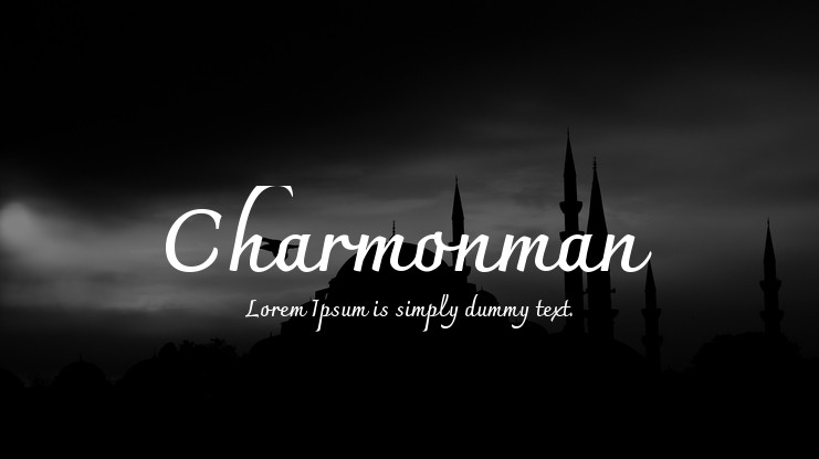 Charmonman Regular Font preview