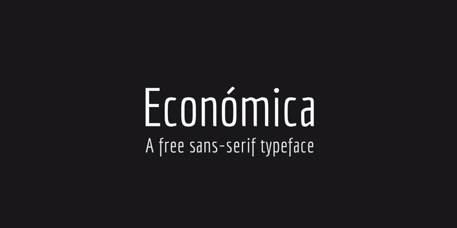 Economica Regular Font preview