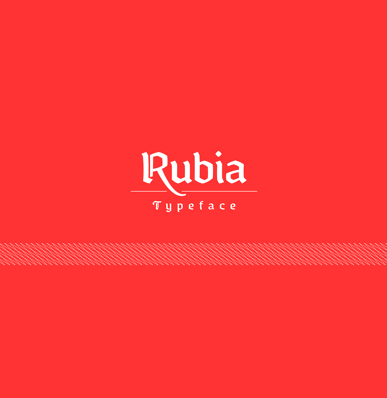 Rubia Font preview
