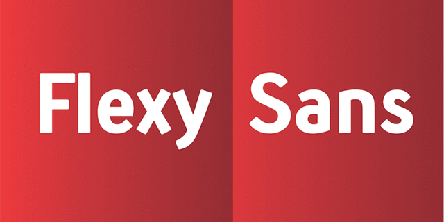 Flexy Sans Medium Font preview