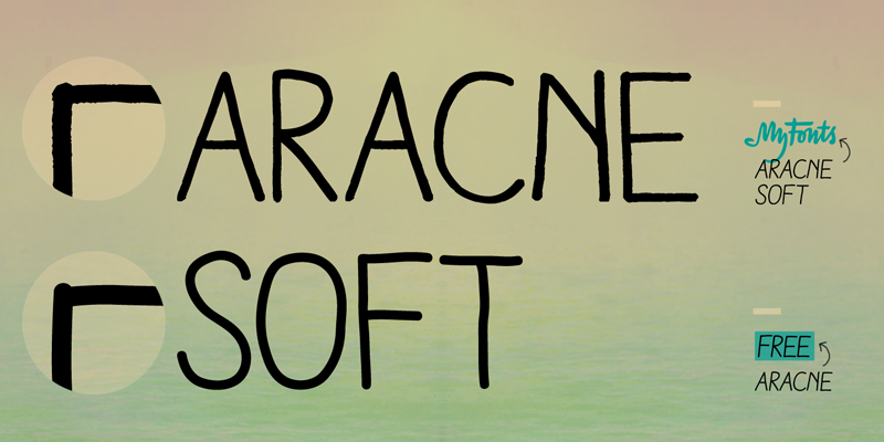 Aracne Regular Font preview