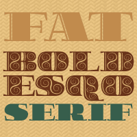 Boldesqo Serif 4F Decor Font preview