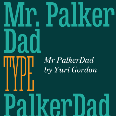 Mr Palker Dad Condensed Regular Font preview