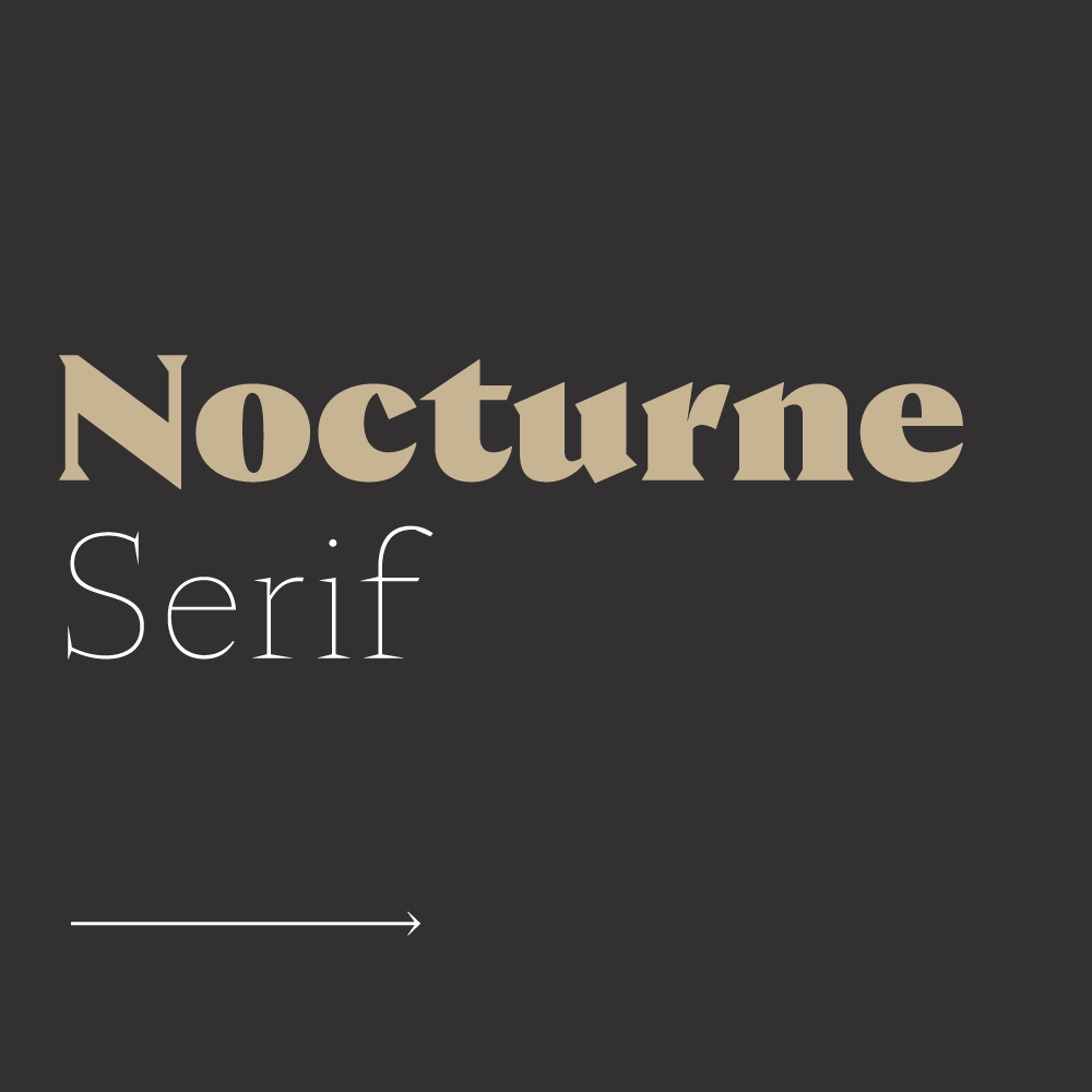Nocturne Serif Medium Font preview