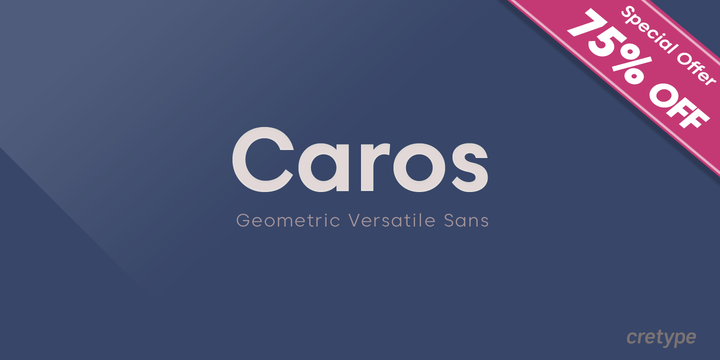 Caros Soft Medium Font preview