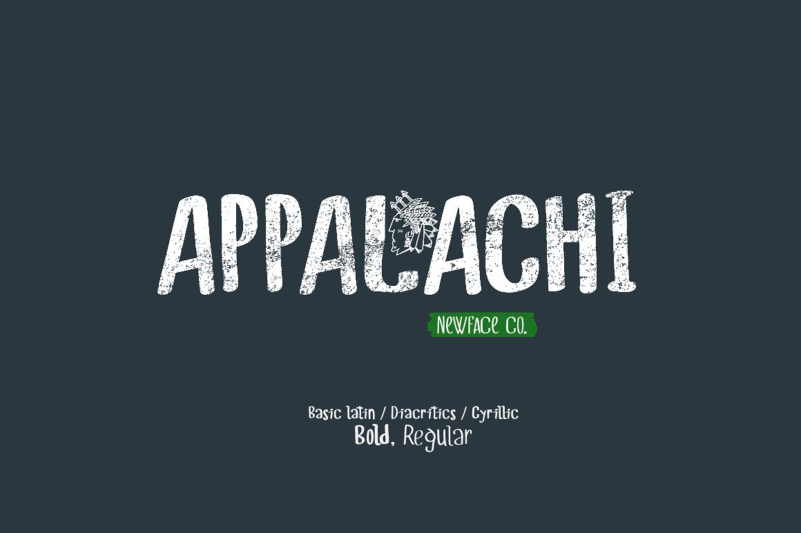 Appalachi Regular Font preview