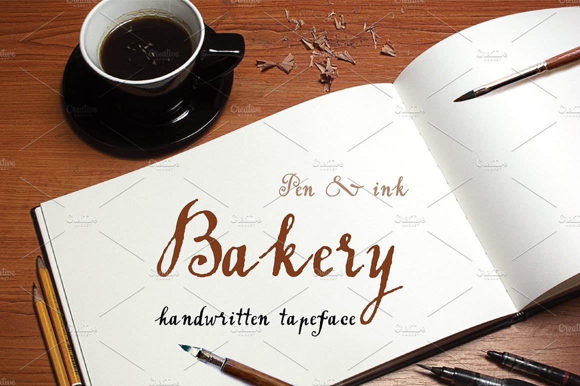 Bakery Font preview