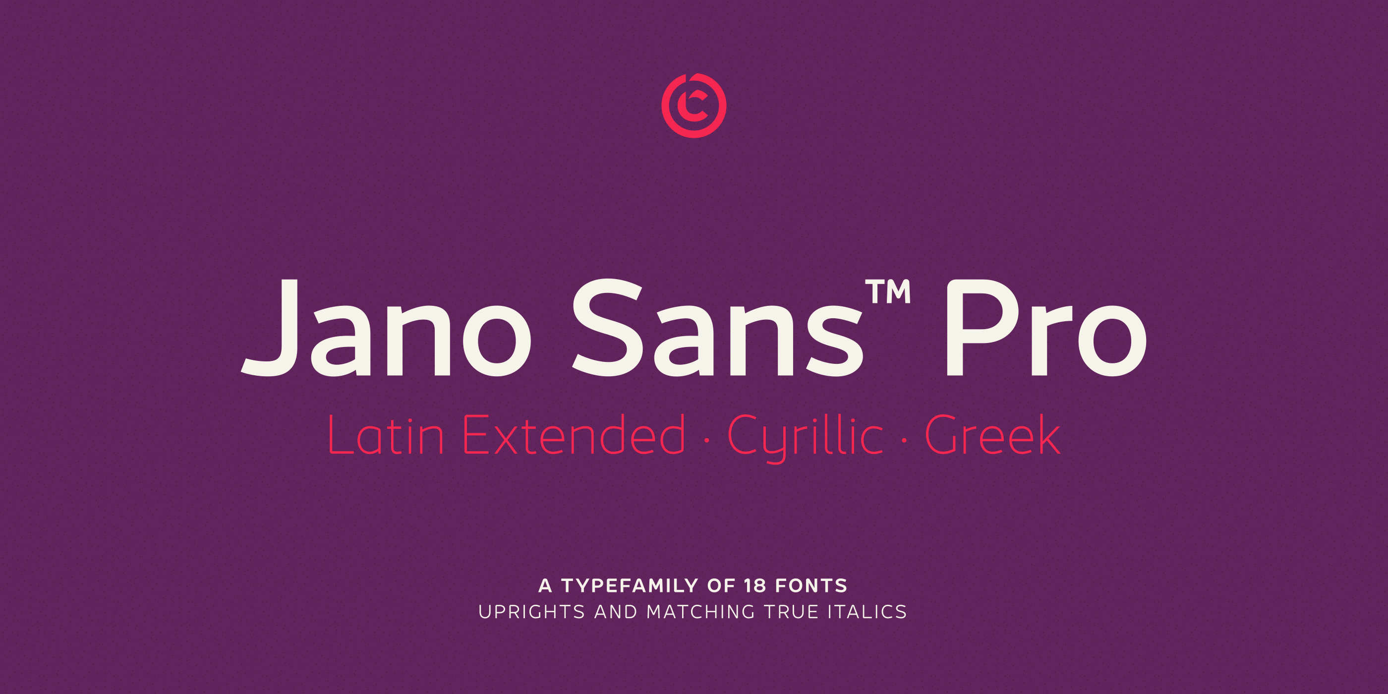 Jano Sans Pro Medium Font preview
