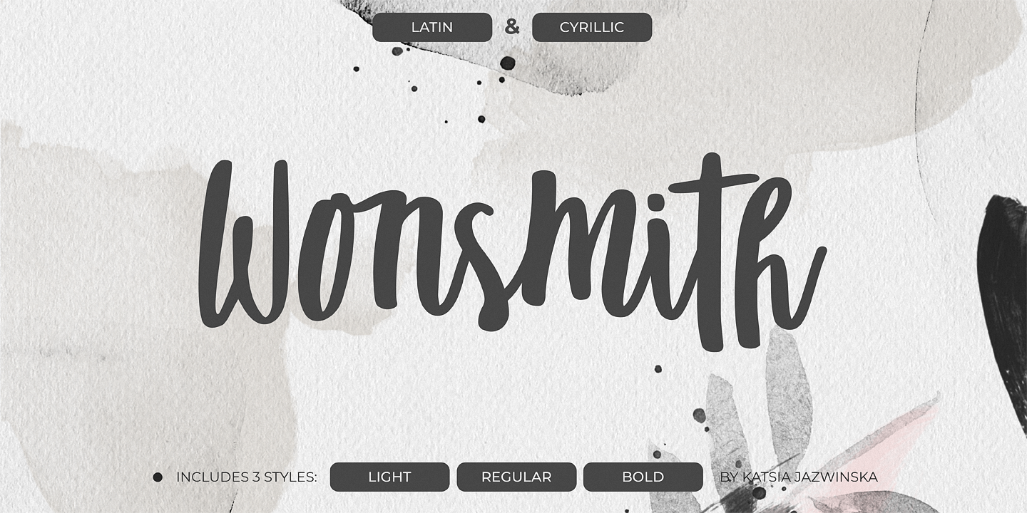 Wonsmith Regular Font preview