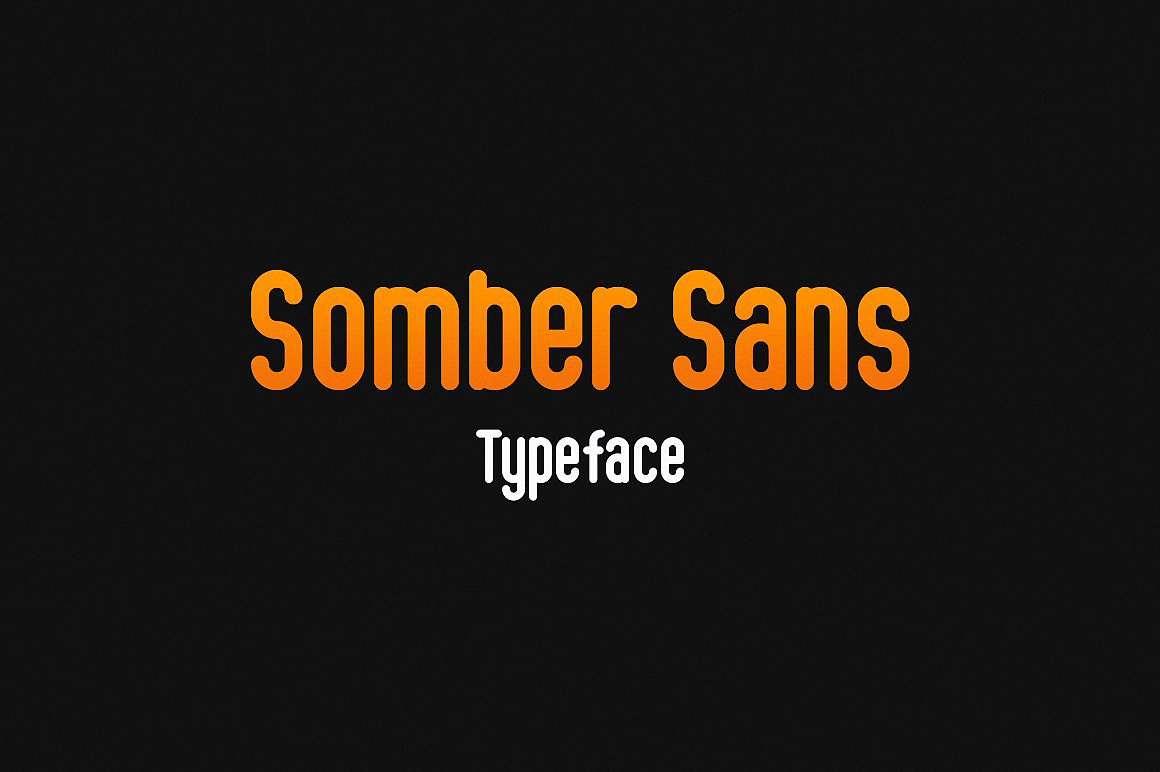 Somber Sans Font preview