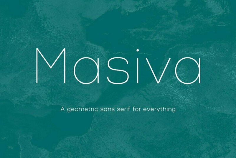 Masiva Font preview
