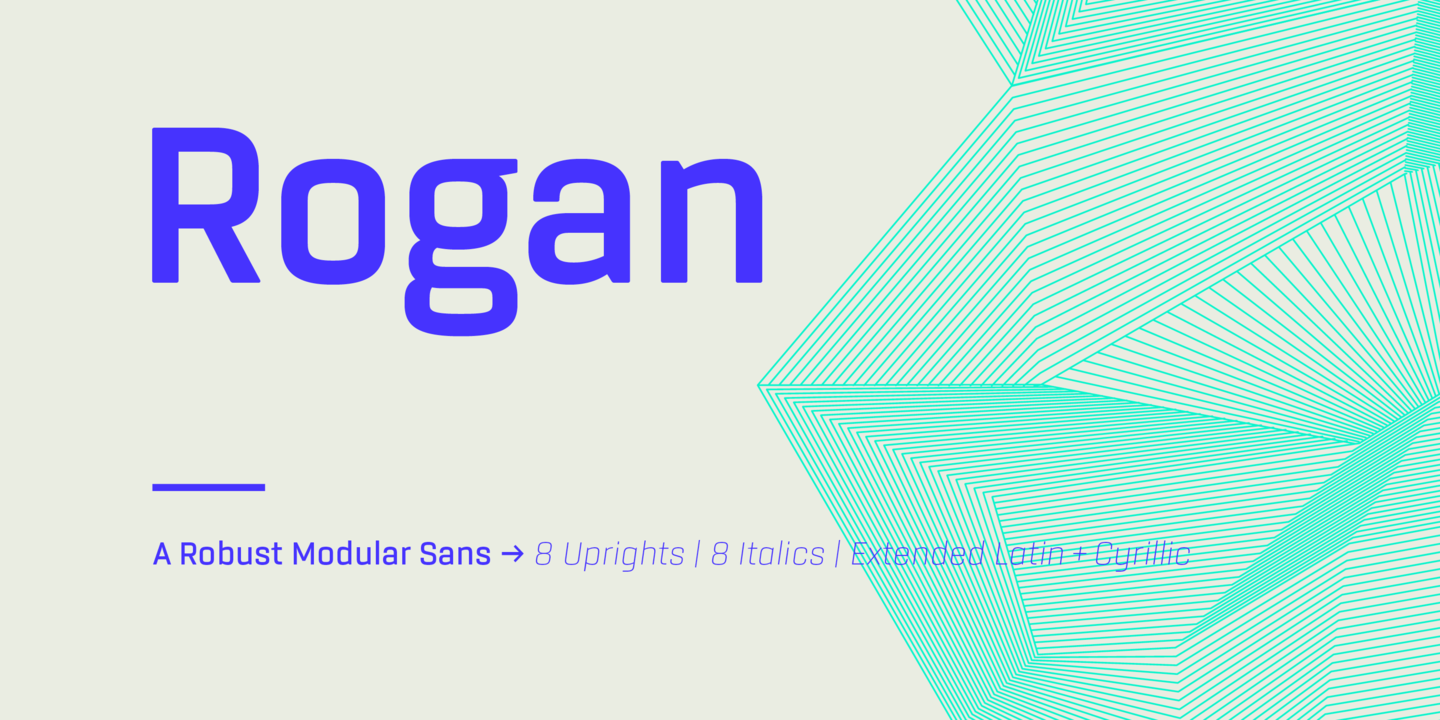 Rogan Medium Font preview