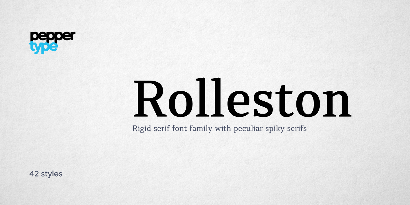 Rolleston Text Medium Font preview