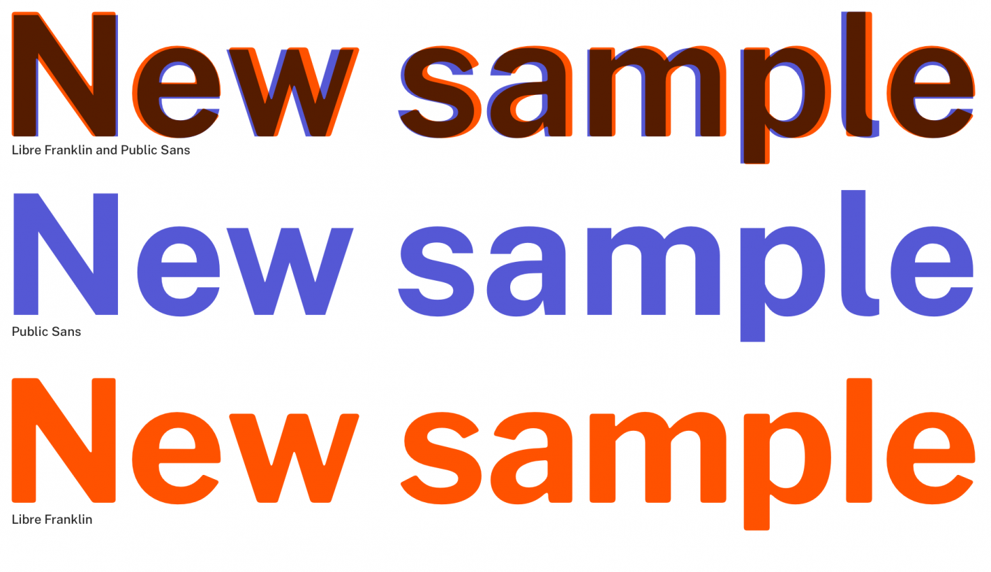 PUBLIC SANS Medium Font preview