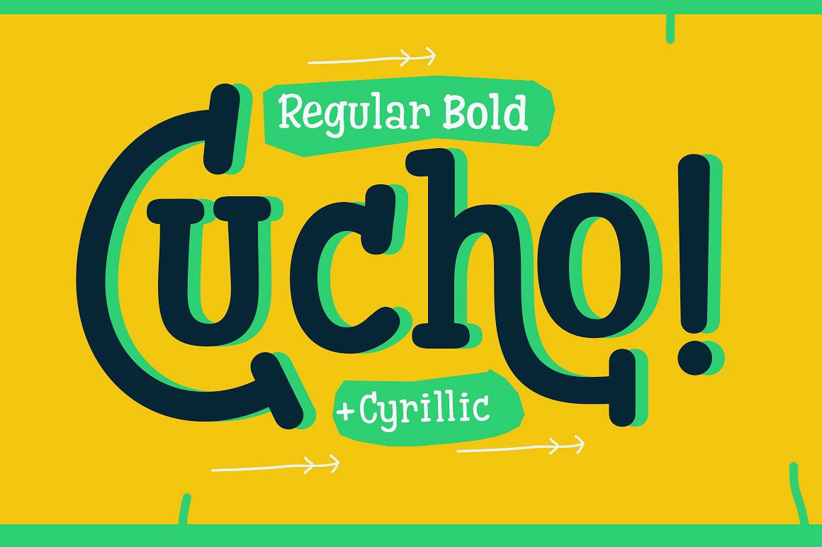 Cucho Font preview