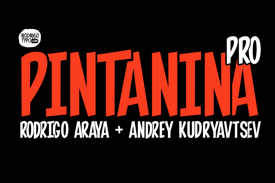 Pintanina pro Font preview