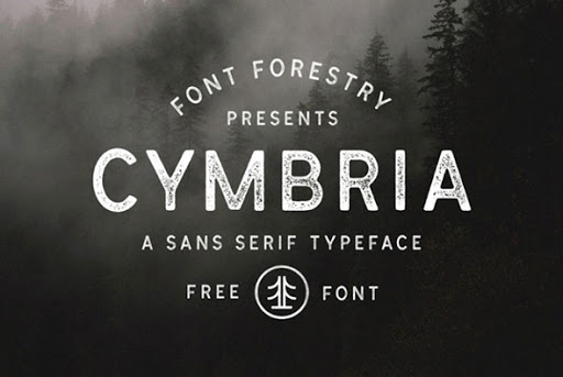 Cymbria Regular Font preview