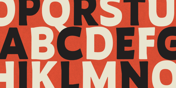Auster Rounded Regular Font preview