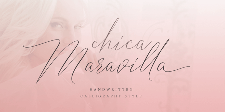Chica Maravilla Regular Font preview